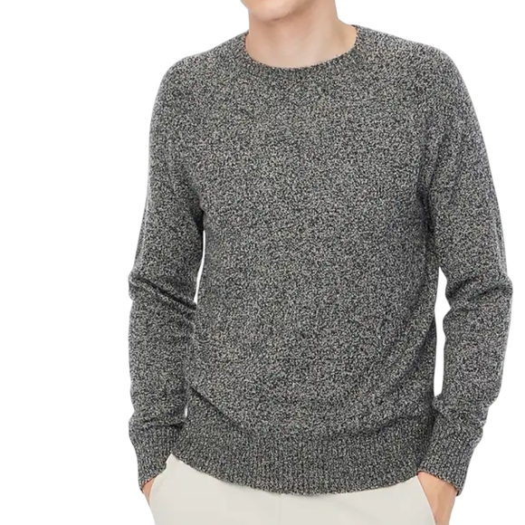 J. Crew Other - J.Crew Men's Lambswool Blend Long Sleeve Crew Neck Pullover Sweater Size L